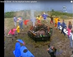 Custom Midi Controllers for a musical water fountain. Clip from Sesame Street.